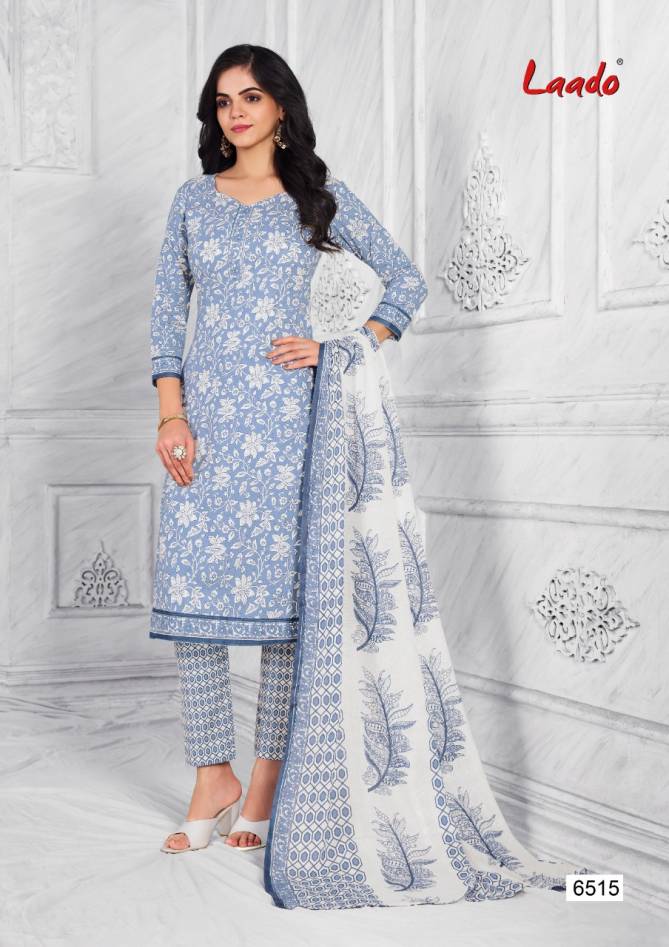 Laado Vol 65 Regular Wear Wholesale Printed Cotton Dress Material
